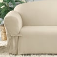 Sure Fit Cotton Duck Sofa Slipcover