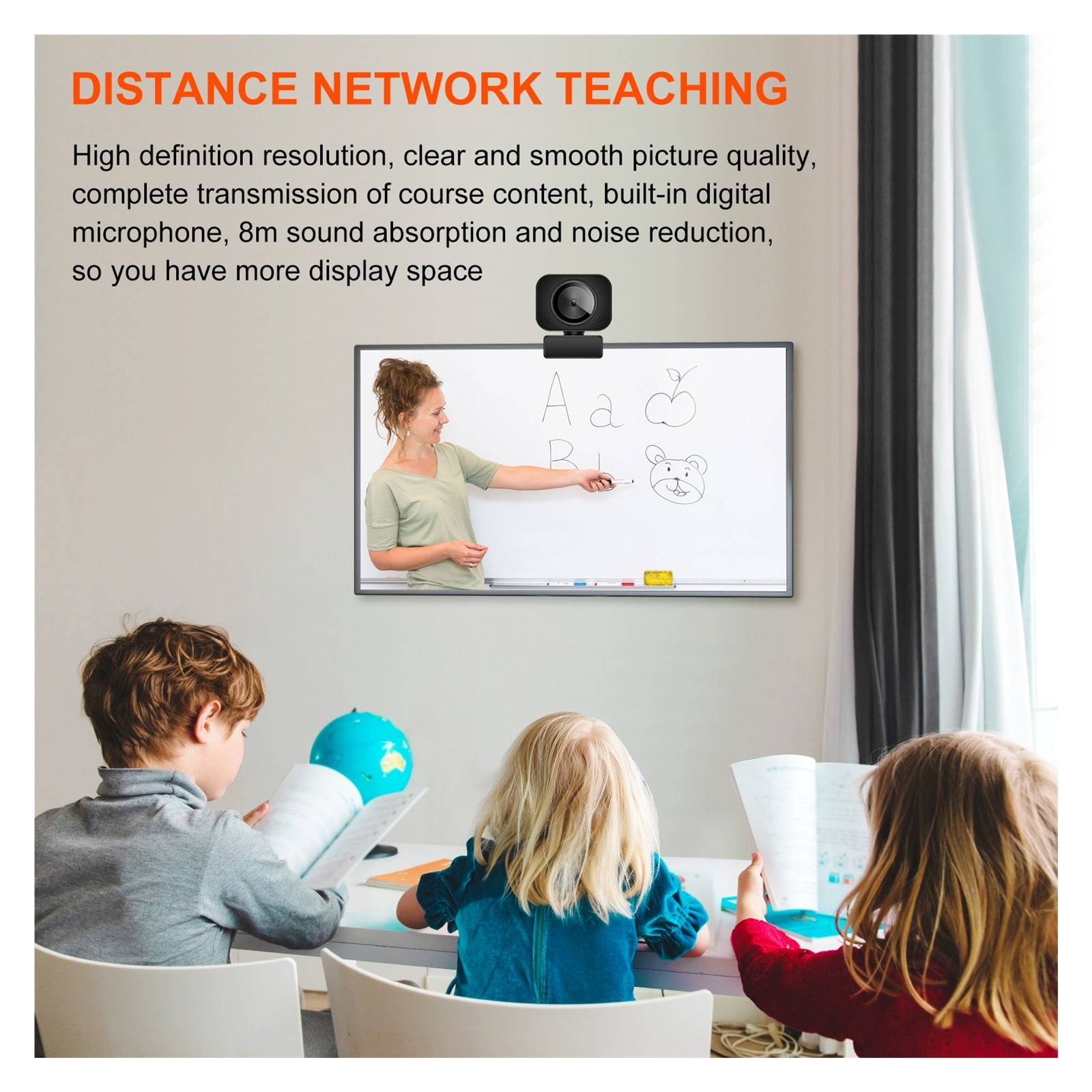 Webcam 2K Full HD USB Mini Web Camera Autofocus With Microphone Web Cam For PC Computer Laptop Streaming Webcamera ,Full Clarity