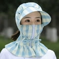 thumbnail image 2 of Sun Hat Wide Brim Fishing Hats, Multi-Function Sun Protection Neck Flap Visor Cap Summer Travel Beach Hat for Women, 2 of 2