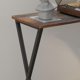 thumbnail image 2 of Qinaqin 33.5 inch Largo 2 Niveles Farmhouse Narrow Console Mesa con Shelves Rústico Marrón cm de Alturaallway para Behind Sofá Living Sala o Entryway, 2 of 7