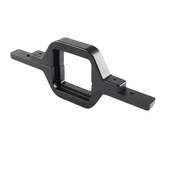 Zoyueyie Trailer Tow Hitch Mount Bracket Mounting Backup Reverse Lights Rear Search Lighting Bracket for Offroad Truck Trailer (Black)