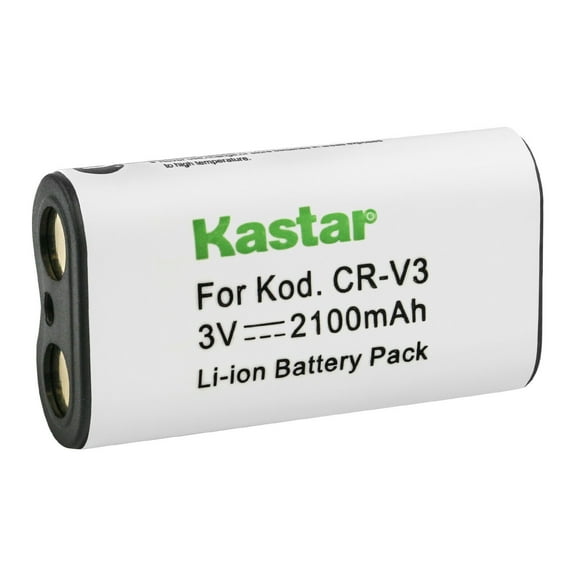 Kastar CR-V3 Battery 1-Pack Replacement for Olympus D-490, D-490Z, D-510, D-520, D-520Z, D-540, D-550, D-550Z, D-560, D-560Z, D-565, D-575, D-580, D-595Z, E10, E-100 RS, E-20N, FE-100, FE-110 Camera