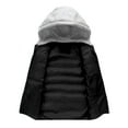 thumbnail image 5 of Women's Lightweight Hooded Oversized Sleeveless Zip Water Packable Winter Warm Vest Coat, 5 of 6