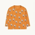 thumbnail image 3 of Tc-Conjunto de pijama con estampado de dibujos animados para niños y niñas, camisetas y mallas para el hogar, ropa de bebé, otoño, 2023, 3 of 4