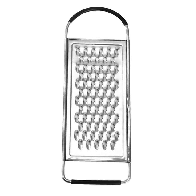 Cheese Grater Handheld, 12.2 Inch Flat Coarse Stainless Steel Graters for Kitchen, Food Grater with Anti-Slip Handle, Perfect for Potato, Vegetable, Butter, Cheese, Kitchen Gadgets
