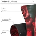 thumbnail image 4 of Red Roses Flowers 2 Pack Sink Splash Guard Faucet Drying Mat Absorbent Water Catcher Draining Mats Kitchen Bathroom Decorative 14.7x5.4in, 4 of 8