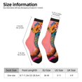 thumbnail image 2 of Picia Cowboy Boots With Flowers Print Athletic Socks for Men & Women – Cushioned Moisture-Wicking Crew Socks for Sports, Running, and Training, Soft & Breathable Size 5-11, 2 of 6
