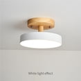thumbnail image 3 of Luz De Techo De Pasillo Luz Suave Madera Luz De Techo Redonda Luz De Techo De Pasillo Concisa Con Luz Blanca Cálida Resalte Lente Led Para Hotel En Casa Minnieouse HA022105-00, 3 of 7