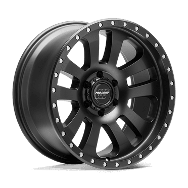 17x9 Pro Comp 7046 Prodigy Matte Black Wheel 5x5 (-6mm)