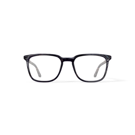 Walmart Men's MC004 Daniel Square Prescription Eyeglasses with Case, Brown Tortoise