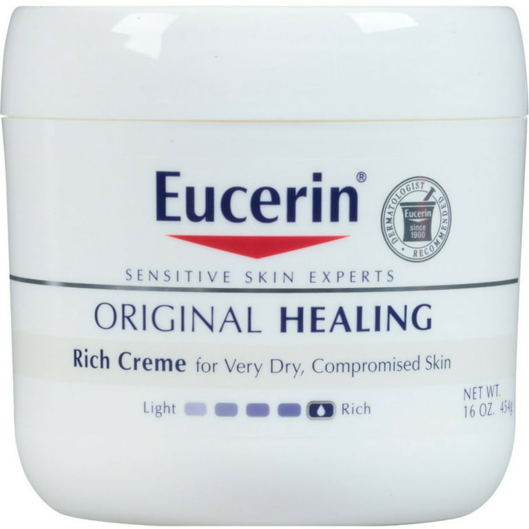 voldtage Spaceship udvikling Eucerin Original Healing Rich Creme 16 oz (Pack of 2) - Walmart.com