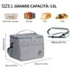 thumbnail image 3 of Chef-Quality Utensils Picnic Insulated Lunch Box Portable Refrigerated Bag Large Capacity Waterproof Lunch Bag Picnic Bag, 3 of 3
