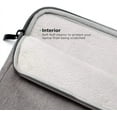 thumbnail image 4 of Handbag Sleeve Case for OnePlus Pad 2023 11.6 inch Shockproof Pouch Cover for OPPO Pad 2 11.6'' Tablet Storage Bag with Pockets Light Grey OPP Pad Air2 11.4, 4 of 6