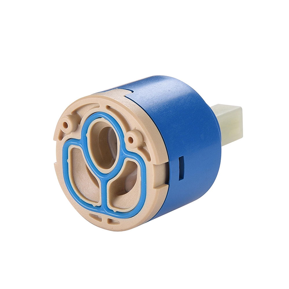 Aquaterior® 2pcs 40mm Ceramic Faucet Cartridges Valve Disc f/ Bathroom