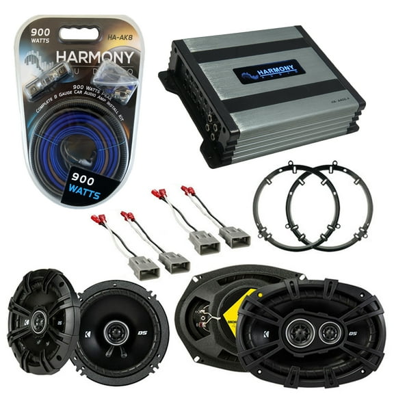 Harmony Master Fit Honda Accord Car Speaker Replacement with Kicker DSC65