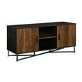 thumbnail image 3 of Sauder Canton Lane TV Credenza for Tv's up to 60", Grand Walnut Finish, 3 of 11