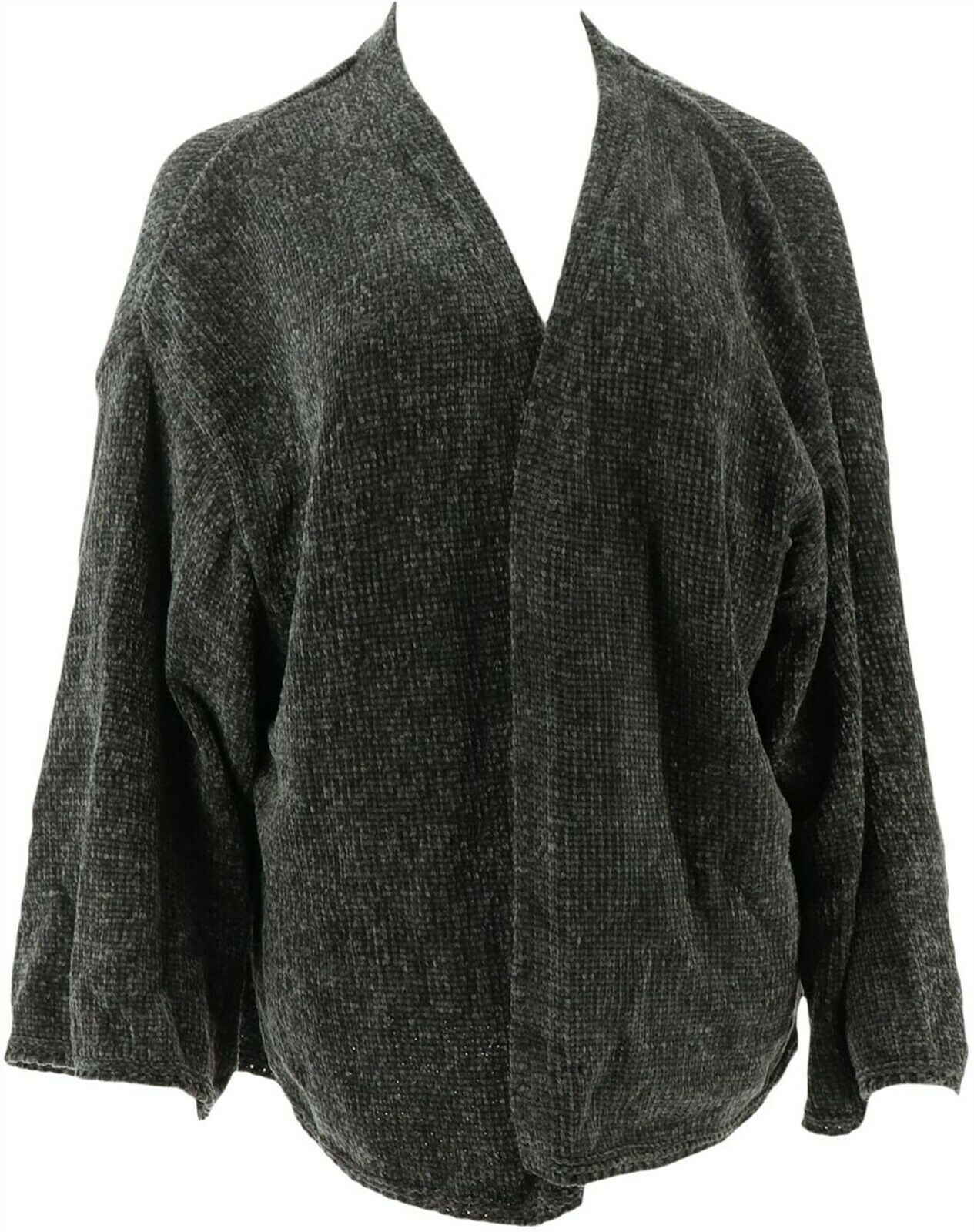 Anybody - AnyBody Loungewear Chenille Cropped Cardigan Women's A345313
