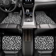 thumbnail image 7 of Naloa Similar To Leopard Print Car Foot Mat Set of 4 Pieces - Universal Floor Liner Neoprene Full Set Floor Mats for Cars Trucks SUV, 7 of 7