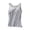 AX24-Gray, variant on Camisole Tops For Women With Built In Bra Thick Strap Tank Top Trendy Casual Basic Cami Tanks White S