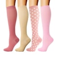 thumbnail image 1 of TSADFHJI Socks Mens Socks Robe Adult 4Pc Sports Compression Socks Leg Stretch Socks Outdoor Running Pressure Socks Plus Size Socks for Men 3X Socks for Men Plus Size Red L, 1 of 2