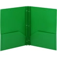 thumbnail image 1 of Two-Pocket Folder, Three-Hole Punch Prong Fasteners, Letter Size, 3 per Pack, 1 of 5