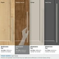 thumbnail image 4 of Amerock Bar Pulls 16-3/8 inch (416mm) Center-to-Center Satin Nickel Cabinet Pull, 4 of 8