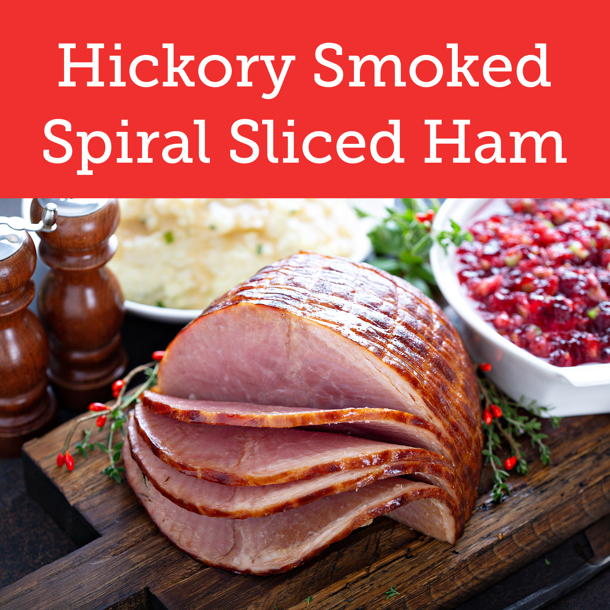 Smithfield Hickory Smoked Spiral Sliced Ham, 10.35-10.43 lb - image 2 of 8