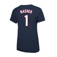 thumbnail image 2 of Icon Sports Women's Alyssa Naeher Blue USWNT Player Name & Number T-Shirt, 2 of 3