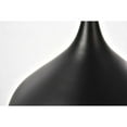 thumbnail image 5 of Living District Circa 1 Light Transitional Aluminum Pendant in Black Finish, 5 of 8