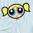 thumbnail image 3 of The Powerpuff Girls Bubbles Face Women's Graphic T-Shirt Rolled Sleeve Tee, 3 of 5