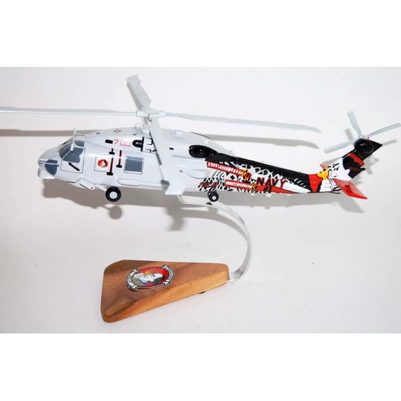 SH-60B, HSL-51 Warlords (2011), 16" Mahogany Scale Model