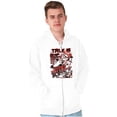 thumbnail image 4 of Cool Urban Popeye Talk is Cheap Men Big & Tall Zip Hoodie Brisco Brands 2X, 4 of 5