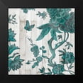 thumbnail image 2 of McCavitt, Naomi 20x20 Black Modern Framed Museum Art Print Titled - Terra Verde Chinoiserie I, 2 of 5