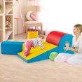 thumbnail image 4 of Infans 5 PCS Kids Climb & Crawl Activity Playset Soft Foam Block Toddler Play Structure, 4 of 7