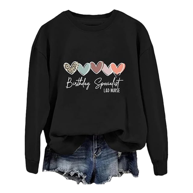 TINZ Sweat à Capuche Ample pour Femmes Automne et Hiver Mode Décontractée Imprimé Lettres Anglaises en Forme de Cœur