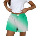 thumbnail image 2 of Yuzhih Womens Summer Shorts High Waisted Color Block Casual Shorts Loose Lightweight Shorts with Pockets, 2 of 5