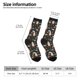 thumbnail image 2 of Balery Cute Alpaca Calcetas Largas con Estampado para Hombre y Mujer – Suaves y Transpirables, Talla Única (US 5-11), 2 of 6