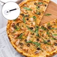 thumbnail image 3 of FUEENIRVA Pizza Wheel Cutter 1Pc Black Stainless Steel Kitchen Tool with Comfortable Grip for Easy Slicing, 3 of 6