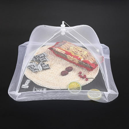

Large Pop-Up Mesh Food Cover Tent 14 Inches Food Protector Covers Reusable and Collapsible Outdoor Picnic Food Covers Tent For Bugs Parties Picnics BBQs