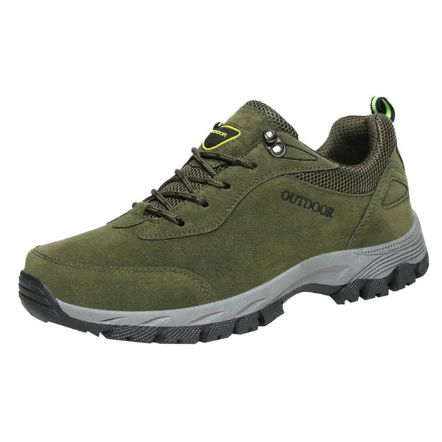 Kcodviy Été et Automne Homme Espadrilles Homme Chaussures de Randonnée Pantoufles Couleur Unie Homme Espadrilles d'Intérieur à Lacets Semelle Plate Homme Air 1 Low Espadrilles et Confortables Antidérapantes Extérieur