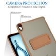 thumbnail image 5 of Case for iPad Air 13" 2024/2025, with Built-in Kickstand Shockproof Rugged Skin-Feel Cover Slim Lightweight Military Grade Drop Protection Cover for iPad Air 13" 2024/2025, Desertgold, 5 of 7