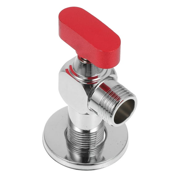 BESTYASH Copper Backflow Shut-Off Valve for Water Heater, 1 Piece Triangular Valve for Kitchen Use