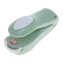 Portable Mini Bag Sealer Hand-held Battery Operated Heat Sealer without Battery (Green)