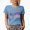 Baby Blue, variant on Coffee, Coffee, Coffee, Wavy Text Art Merch Gift, White T-Shirt, Small