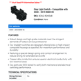 thumbnail image 2 of Stop Light Switch - Compatible with 2000 - 2013 BMW X5 2001 2002 2003 2004 2005 2006 2007 2008 2009 2010 2011 2012, 2 of 2