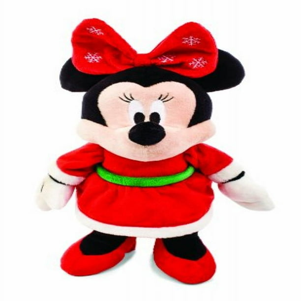 minnie mouse holiday plush