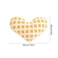 thumbnail image 3 of JoyMoreHome Valentine Day Heart Shape Grid Throw Pillow, Soft Comfortable Breathable Throw Pillow, for Bedroom, Livingroom, Sofa, Office, 3 of 6