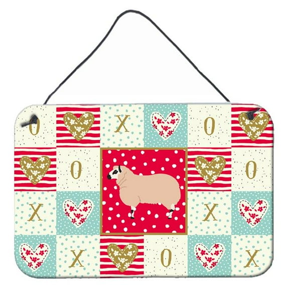 Carolines Treasures CK5406DS812 8 x 12 in. Kerry Hill Sheep Love Wall or Door Hanging Prints