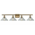 thumbnail image 1 of 516-4W-BB-G132-LED-Innovations Lighting-Orwell-14W 4 LED Bath Vanity in Industrial Style-36 Inches Wide by 10 Inches High   Brushed Brass Finish with, 1 of 1