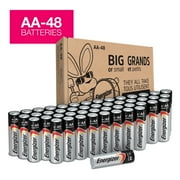 Energizer MAX AA Batteries (48 Pack), Double A Alkaline Batteries